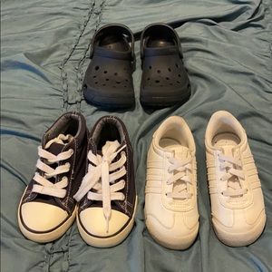 Bundle shoes crocs ,Tommy Hilfiger ,adidas